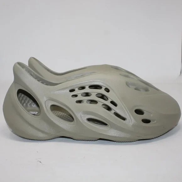 Yeezy Foam Runner RNNR NWT Men's 14 Stone Salt Slides Shoes Sandals GV6840 - Picture 4 of 14